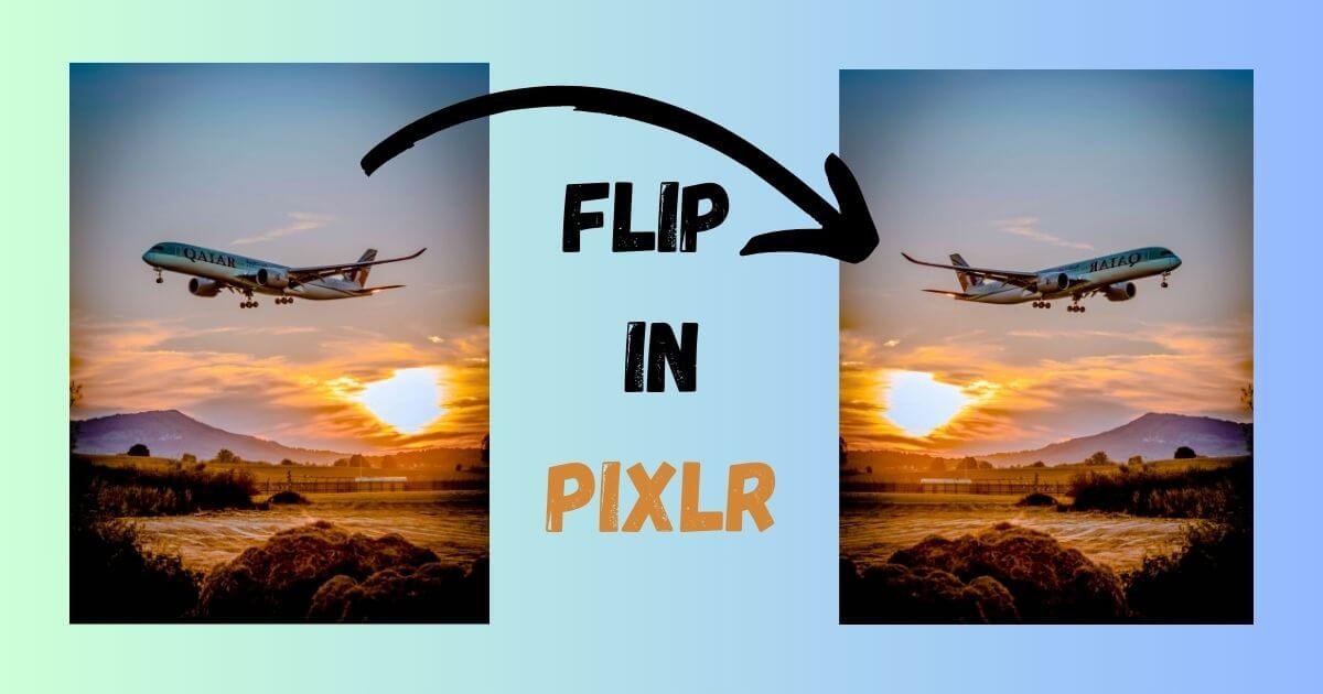 How to Flip an Image in Pixlr